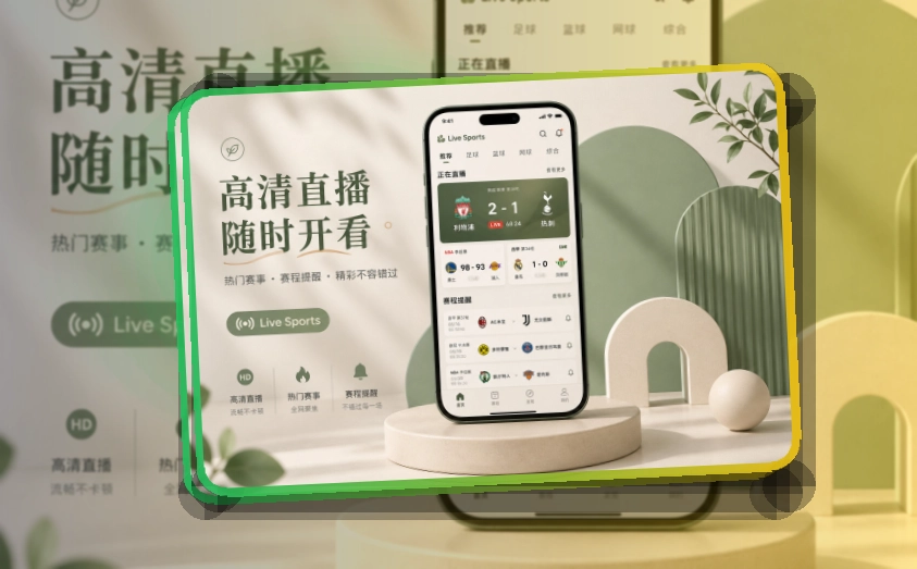 开云 App看赛能力补充 页面展示